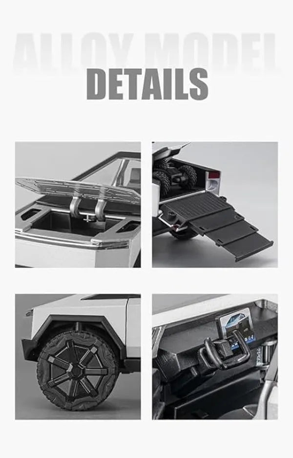 1:24 scale die‑cast Tesla Cybertruck models