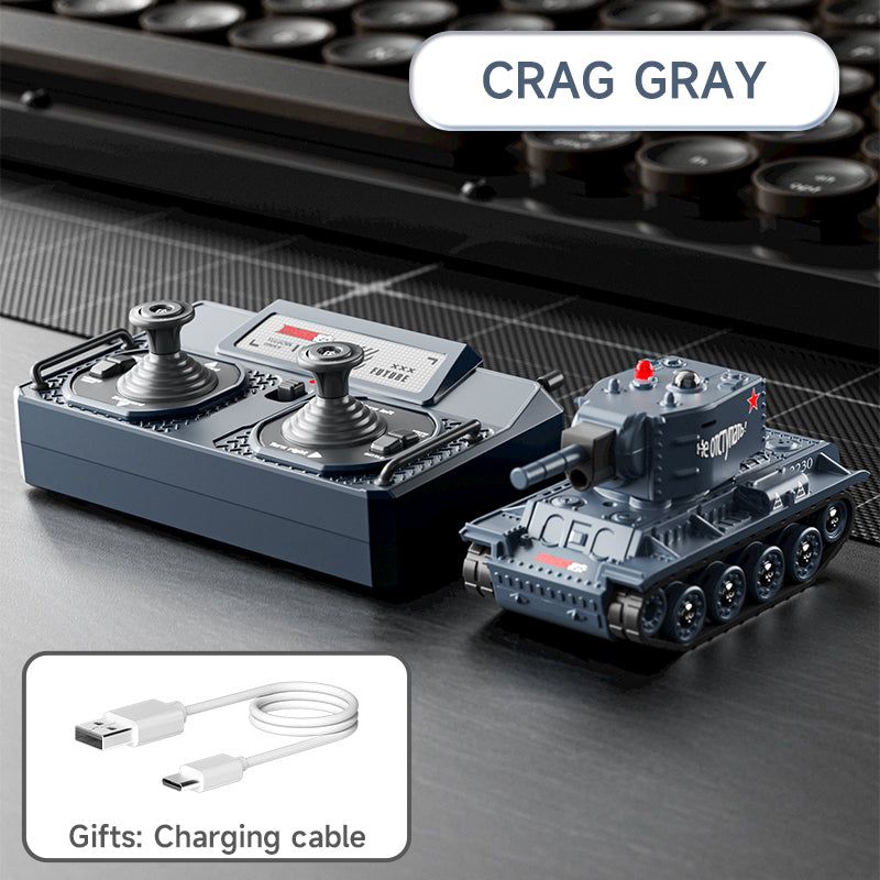 2-Mini Combat Units with Infrared Duel & Rotating Turret Tank