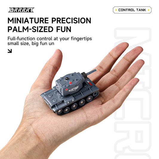 2-Mini Combat Units with Infrared Duel & Rotating Turret Tank