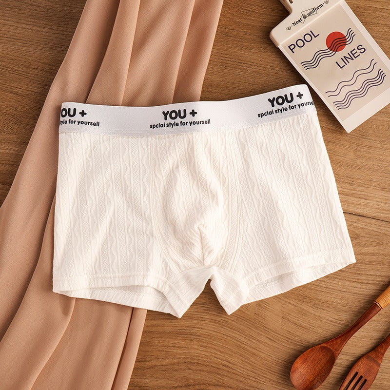 High-End Jacquard Antibacterial Boxers