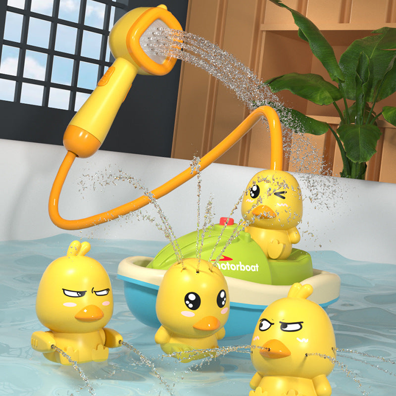 Duck Fountain Bath Toy with Shower Head ( Buy 1 Get 1 FREE)