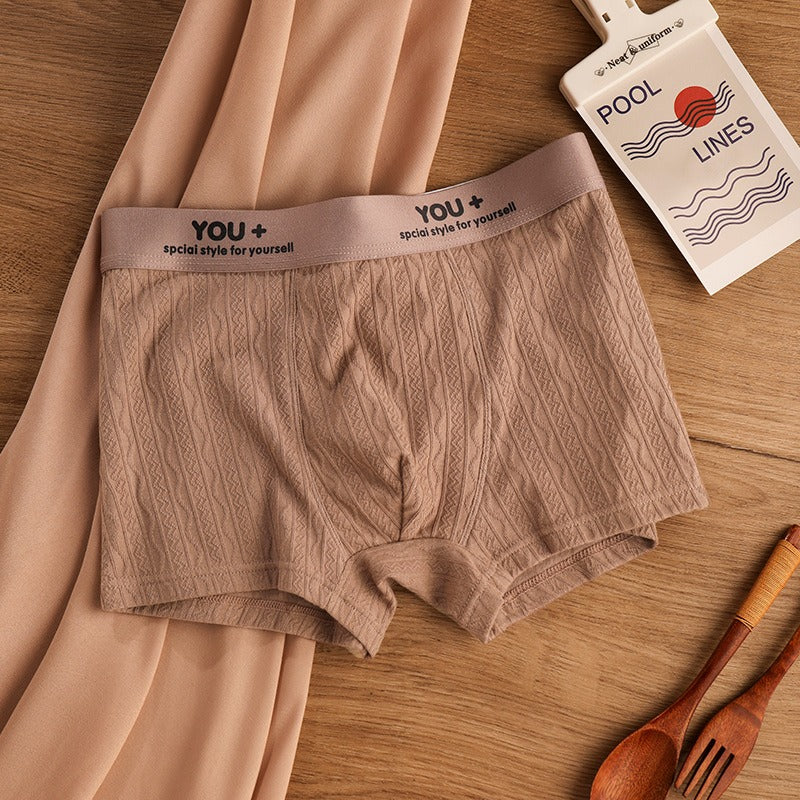 High-End Jacquard Antibacterial Boxers