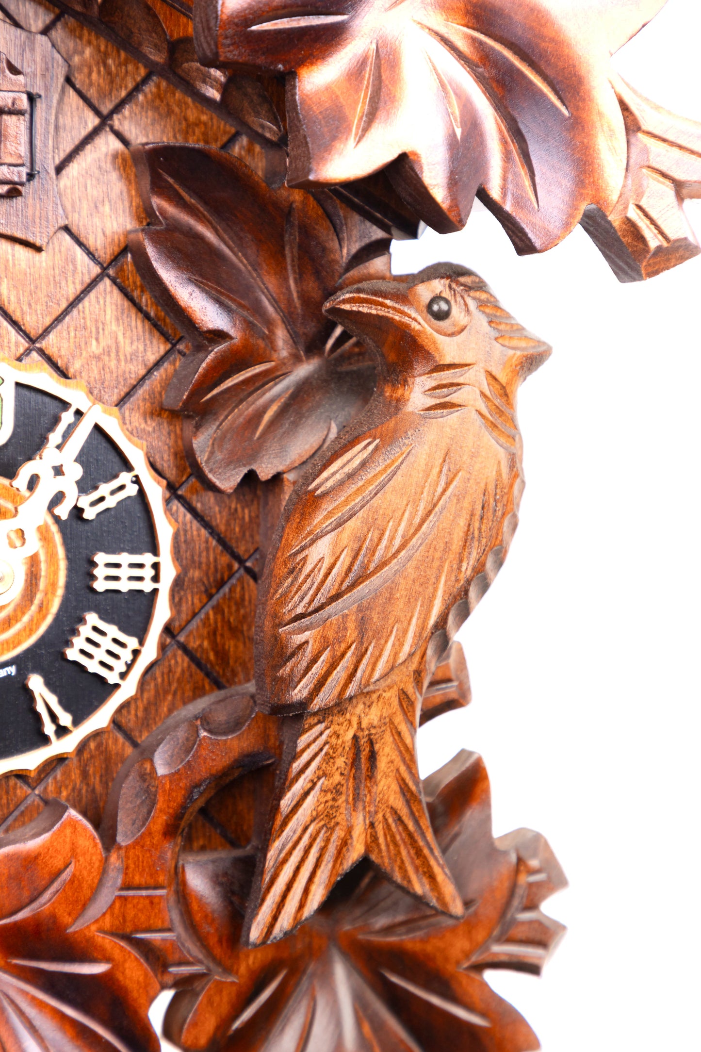 Small Leaf and Loon cuckoo clock
