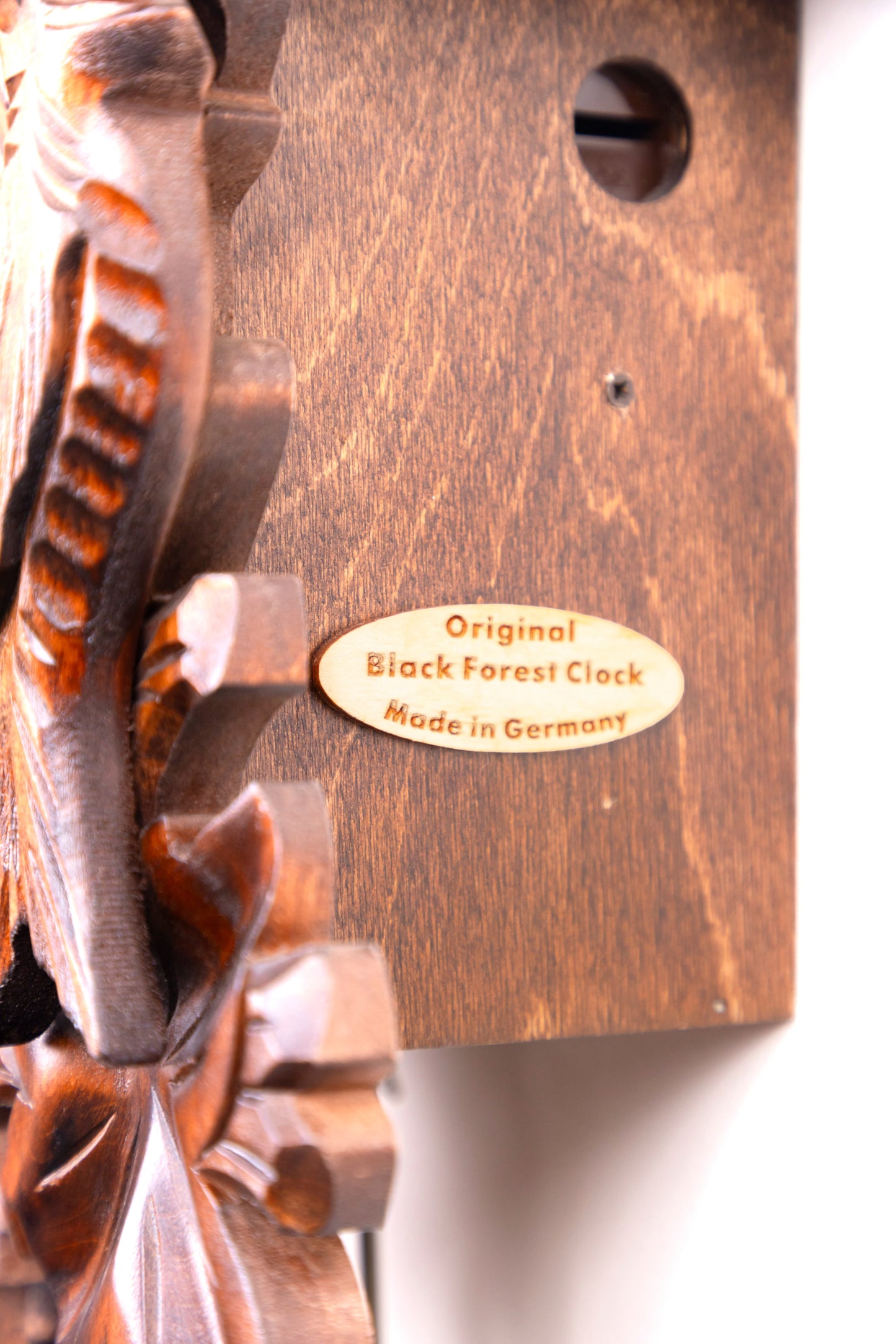 Small Leaf and Loon cuckoo clock