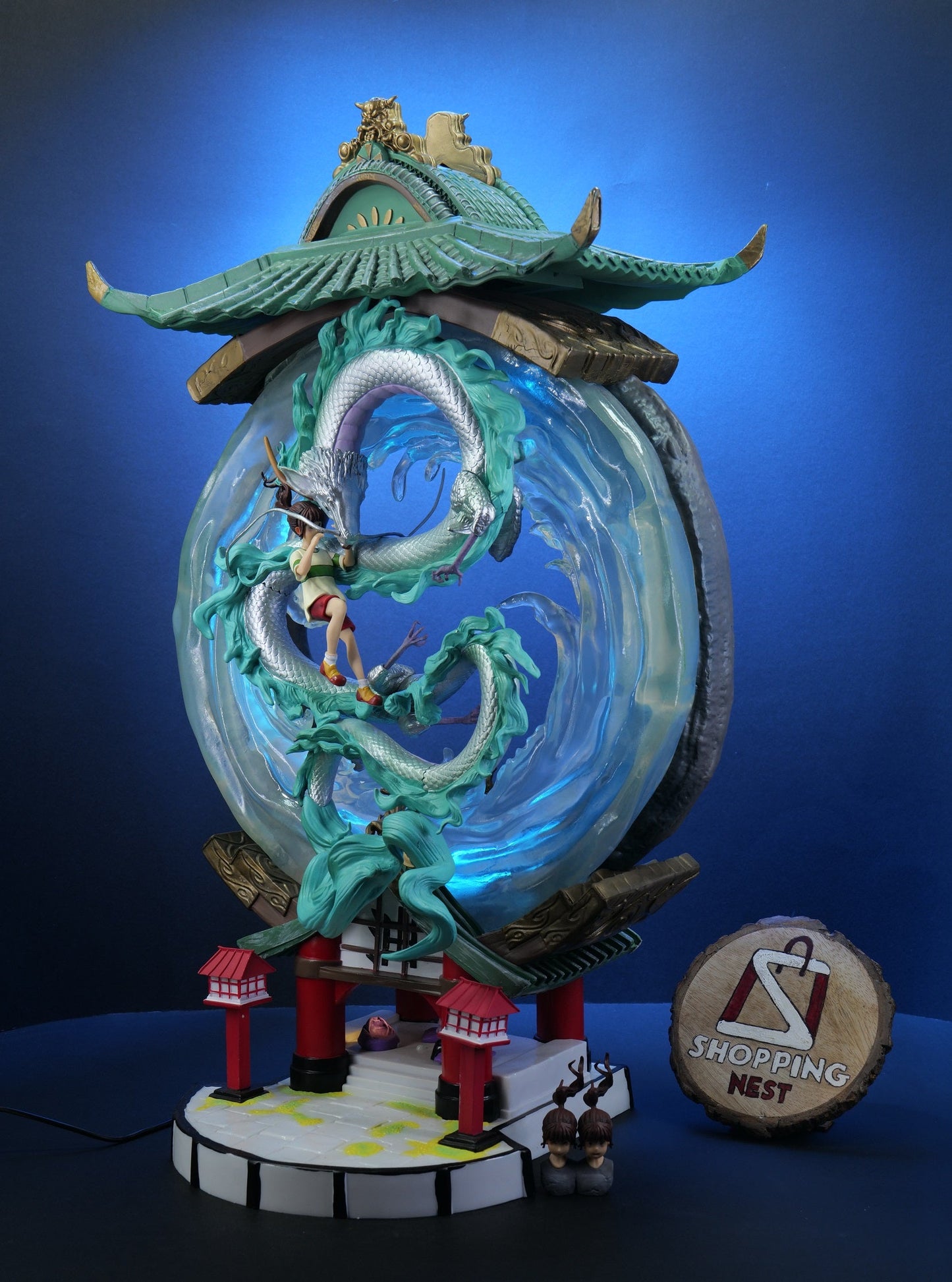 Spirited Away Chihiro (Sen) Figure (55 cm) |PVC| GK Resin Anime Statue Collectible – Studio Ghibli by ShoppingNest