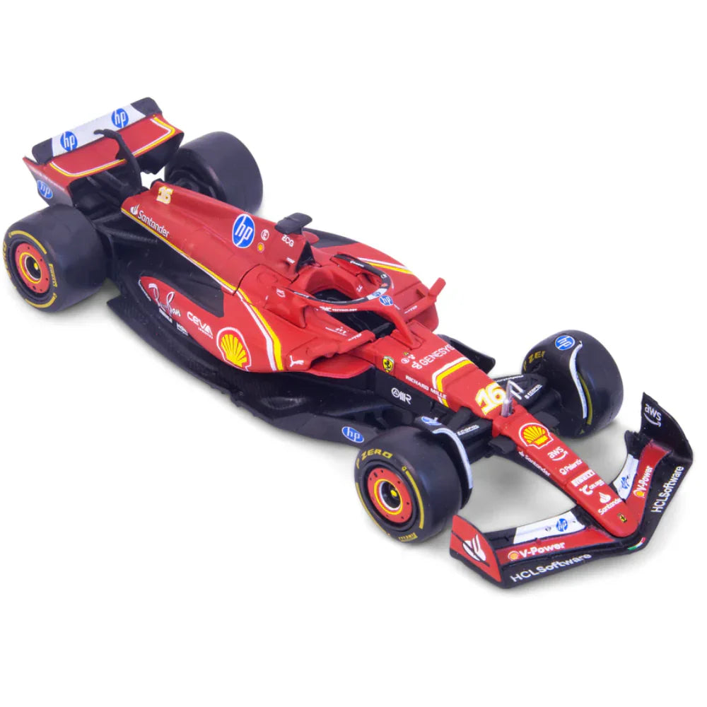 Bburago F1 2024 Ferrari F1 Team SF-24 - #16 Charles Leclerc 1/43 Scale