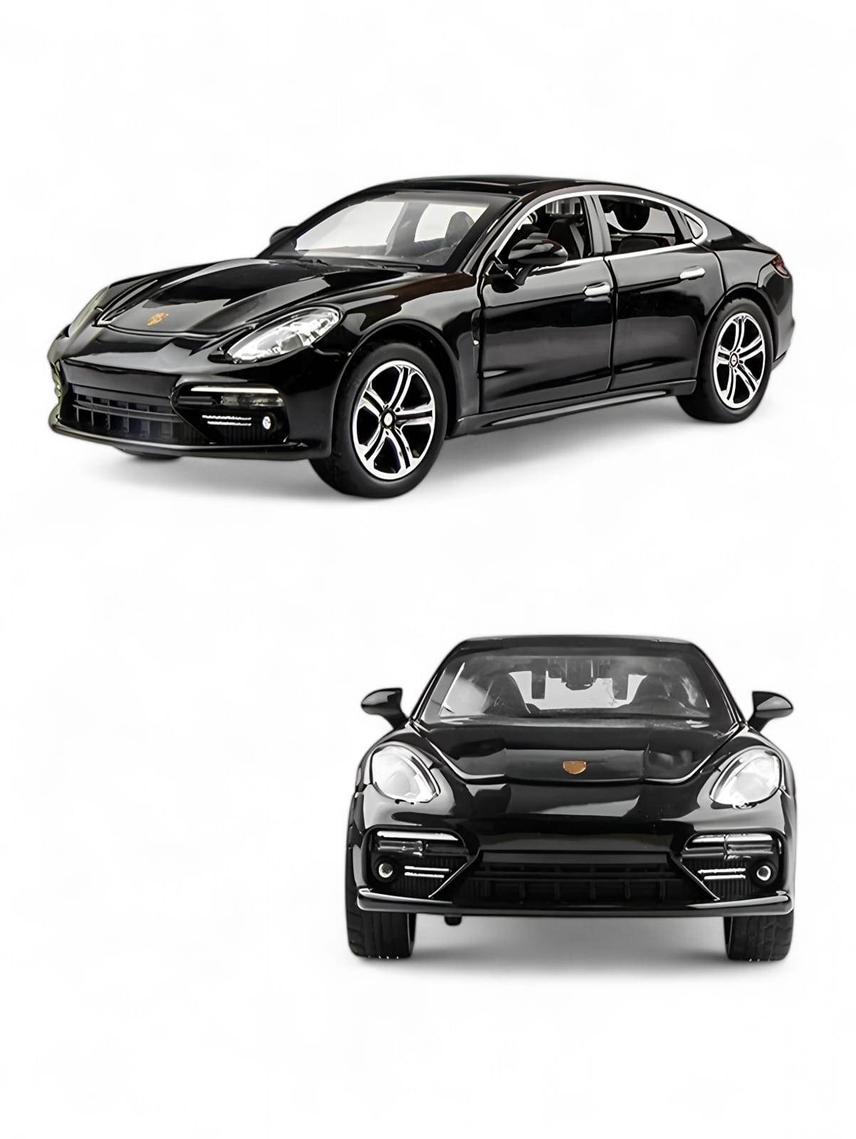 Porsche Panamera Metal Diecast Car - Scale 1:32 - Black (TV-AG-24)