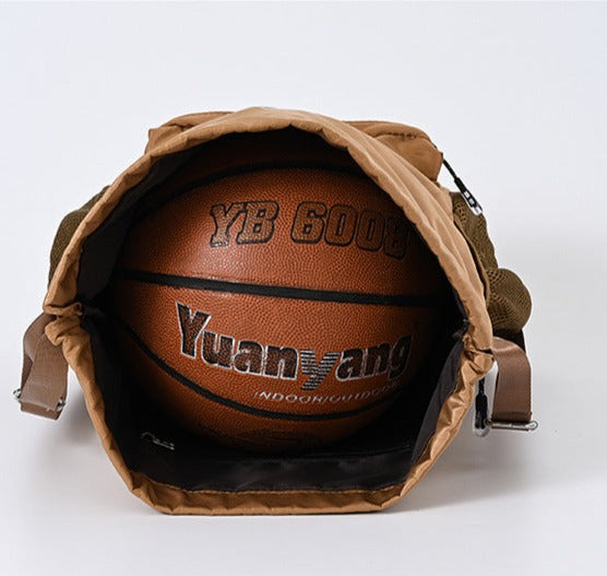 Ultra Soft Drawstring Foldable Backpack