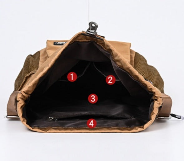 Ultra Soft Drawstring Foldable Backpack