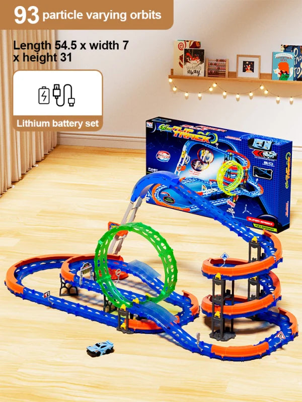 Racing Adventure, Puzzle Flipping Track Car