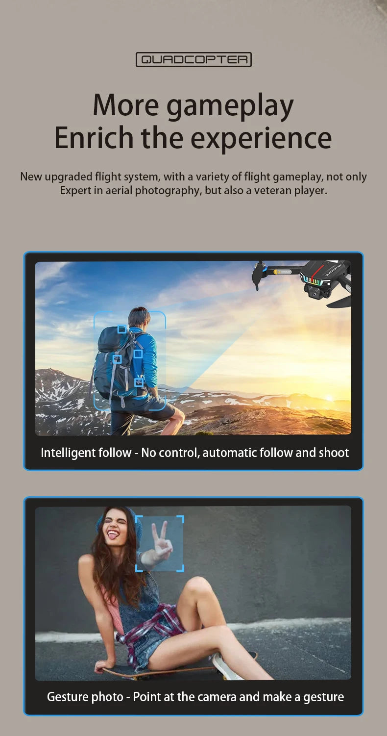 J6 Pro Professional Drone With Triple Camera