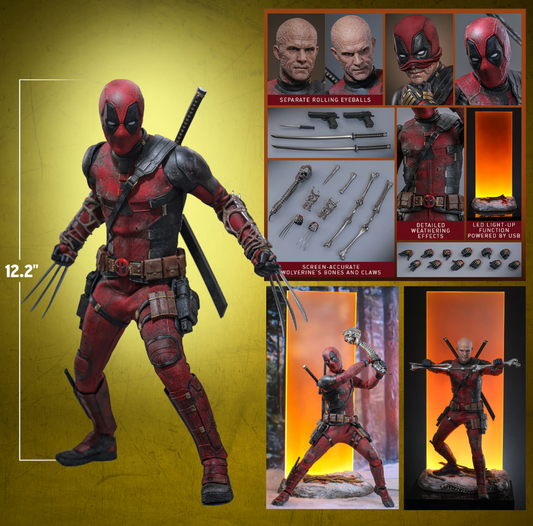 Deadpool (Battling Version) Sixth Scale Figure