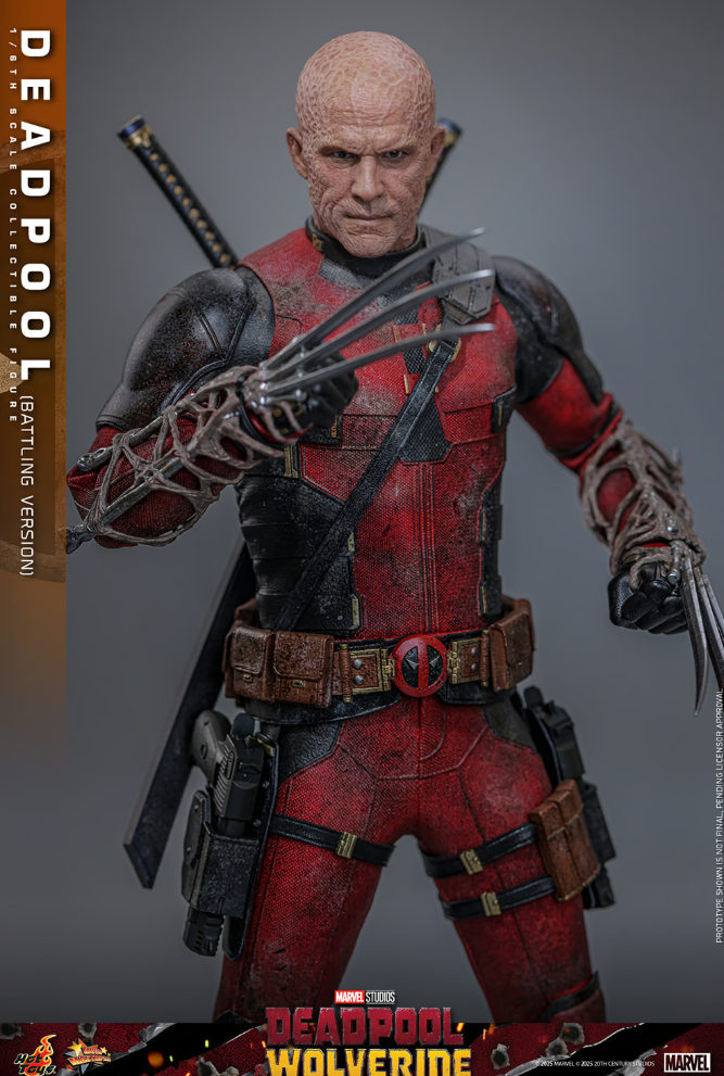 Deadpool (Battling Version) Sixth Scale Figure