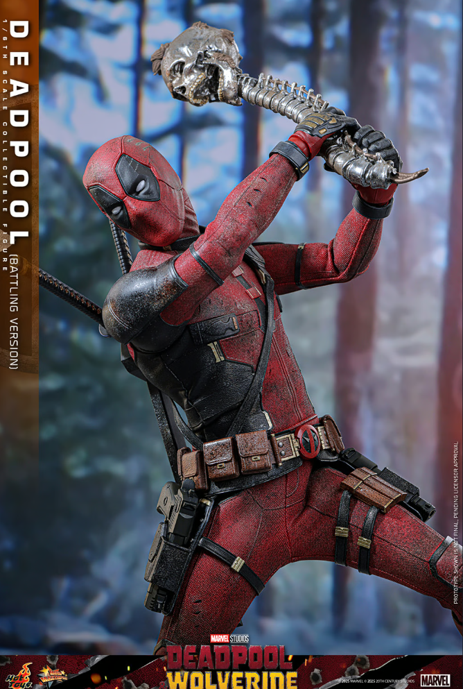 Deadpool (Battling Version) Sixth Scale Figure