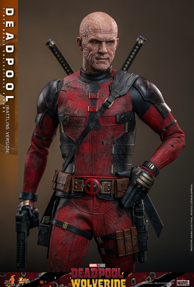 Deadpool (Battling Version) Sixth Scale Figure