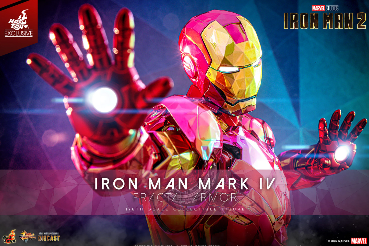 Iron Man Mark IV (Fractal Armor) Sixth Scale Figure