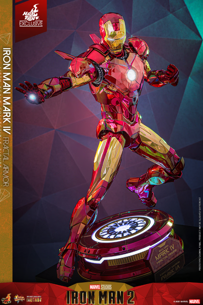 Iron Man Mark IV (Fractal Armor) Sixth Scale Figure