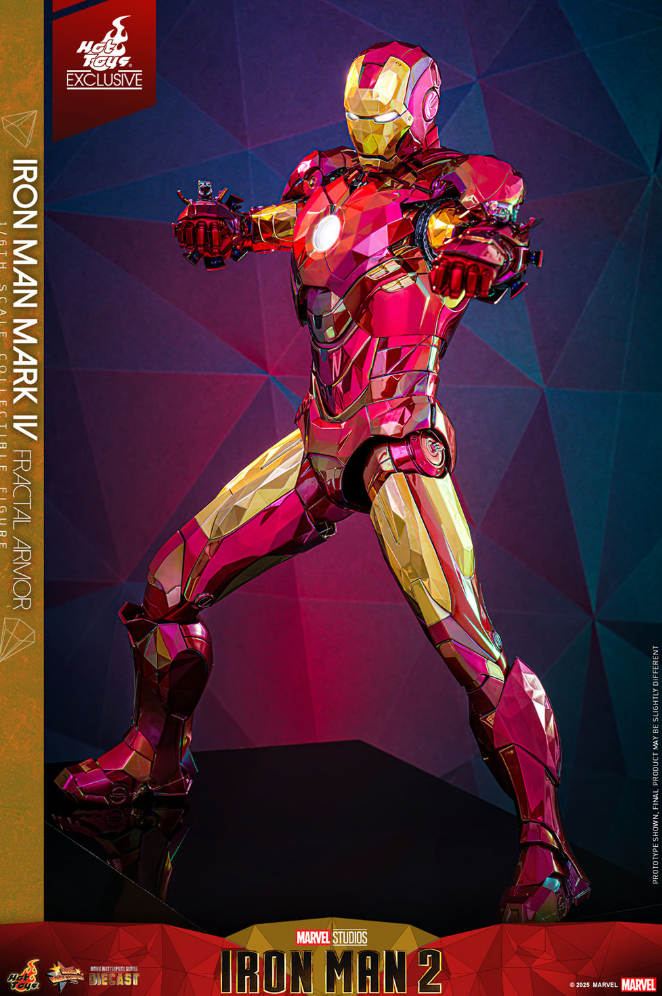 Iron Man Mark IV (Fractal Armor) Sixth Scale Figure