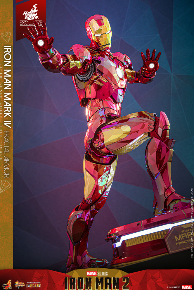 Iron Man Mark IV (Fractal Armor) Sixth Scale Figure