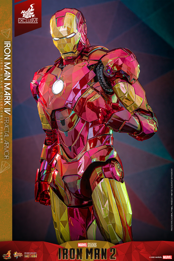 Iron Man Mark IV (Fractal Armor) Sixth Scale Figure