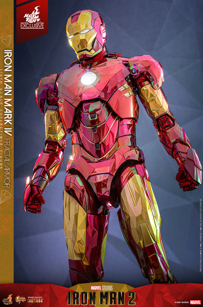 Iron Man Mark IV (Fractal Armor) Sixth Scale Figure