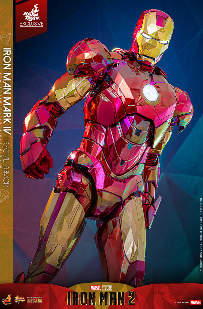 Iron Man Mark IV (Fractal Armor) Sixth Scale Figure