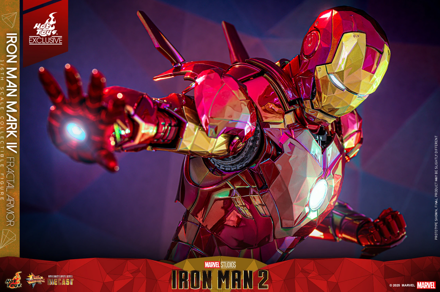 Iron Man Mark IV (Fractal Armor) Sixth Scale Figure