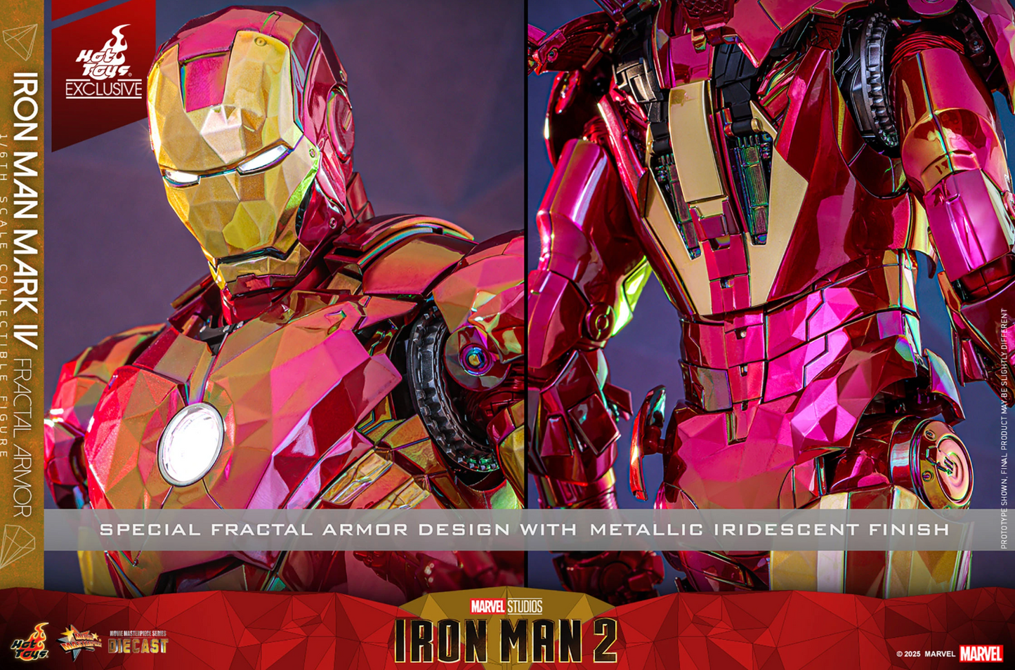 Iron Man Mark IV (Fractal Armor) Sixth Scale Figure
