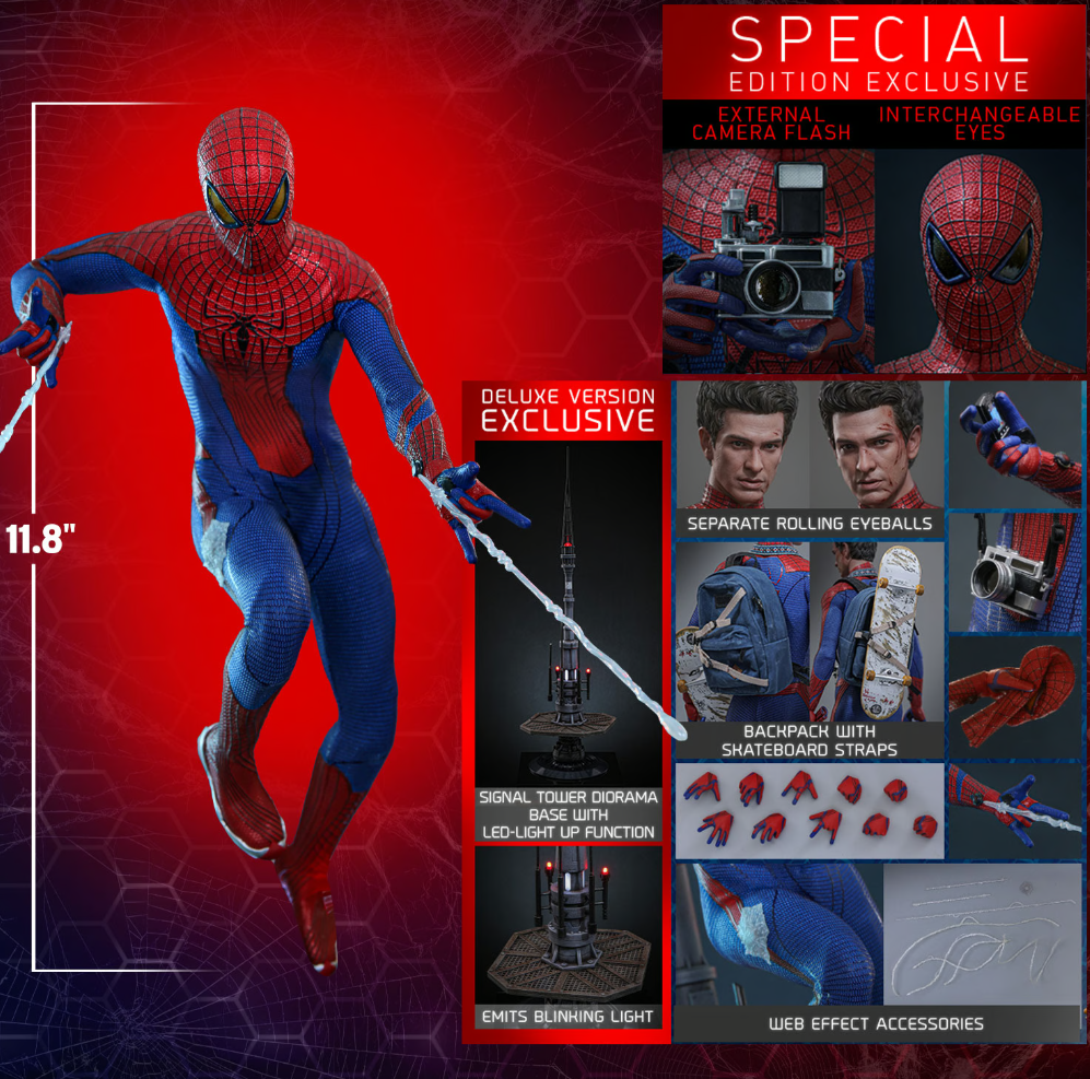 The Amazing Spider-Man Special Edition (Deluxe Version) Sixth Scale Figure