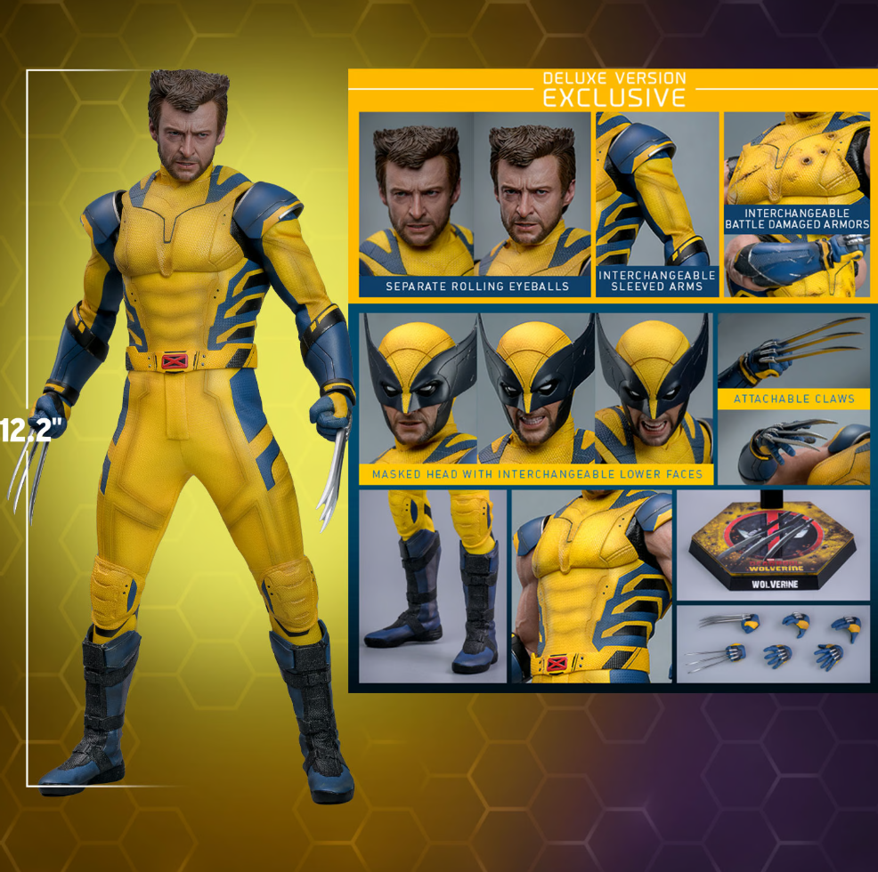 Wolverine (Deluxe Version) Sixth Scale Figure