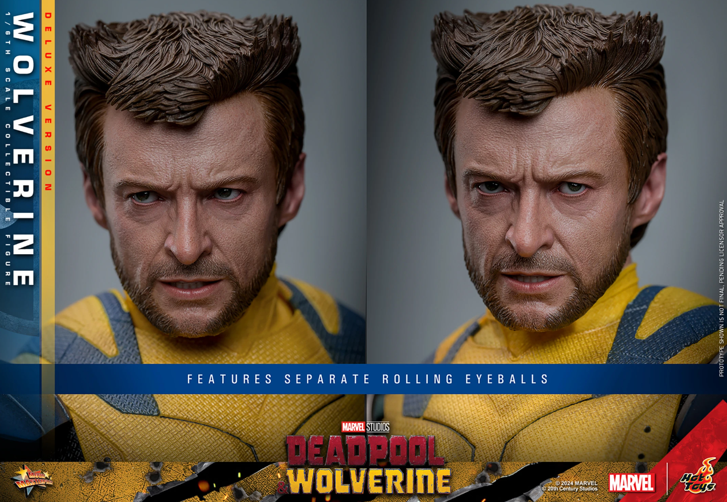 Wolverine (Deluxe Version) Sixth Scale Figure