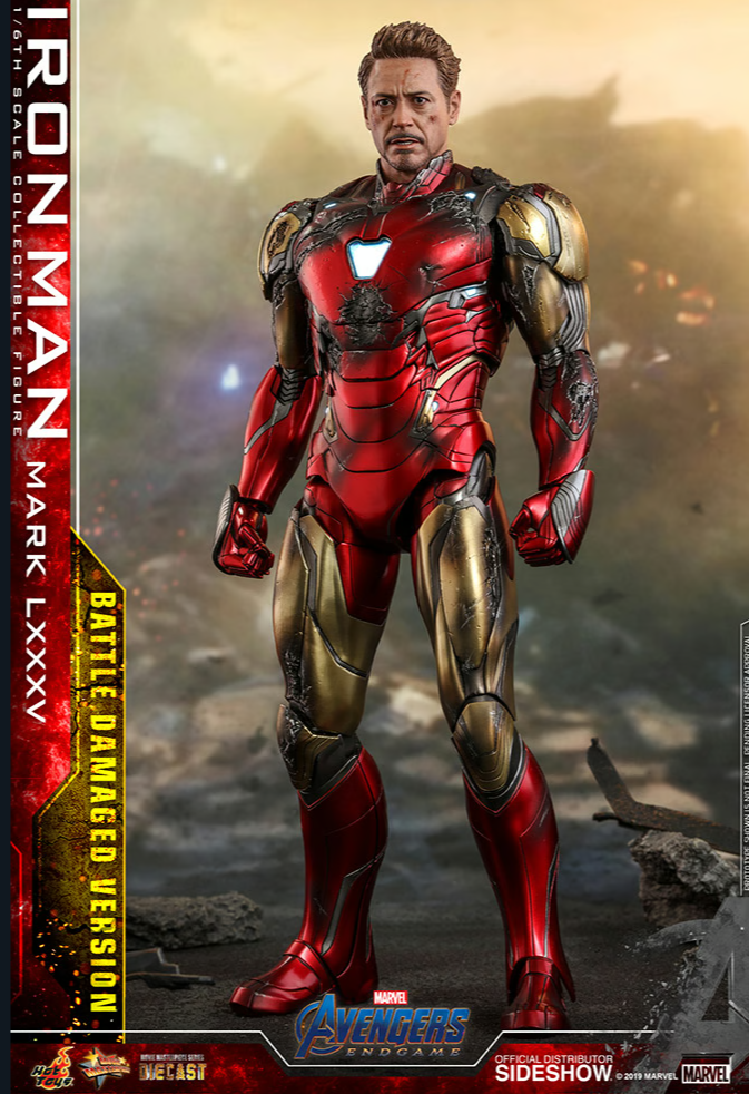 Iron Man Mark LXXXV (Battle Damaged Version) Special Edition Sixth Scale Figure