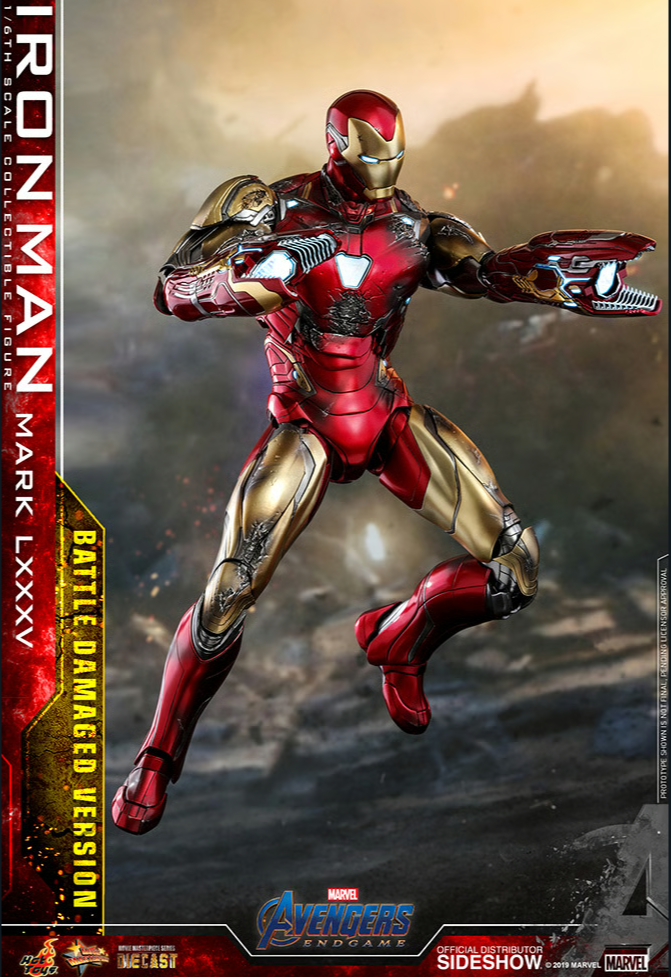 Iron Man Mark LXXXV (Battle Damaged Version) Special Edition Sixth Scale Figure