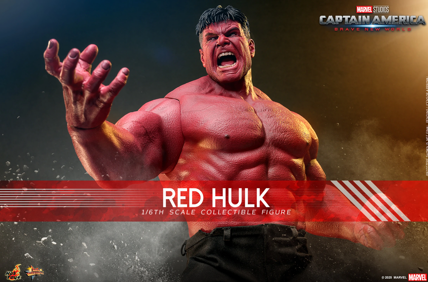 Red Hulk Sixth Scale Figure