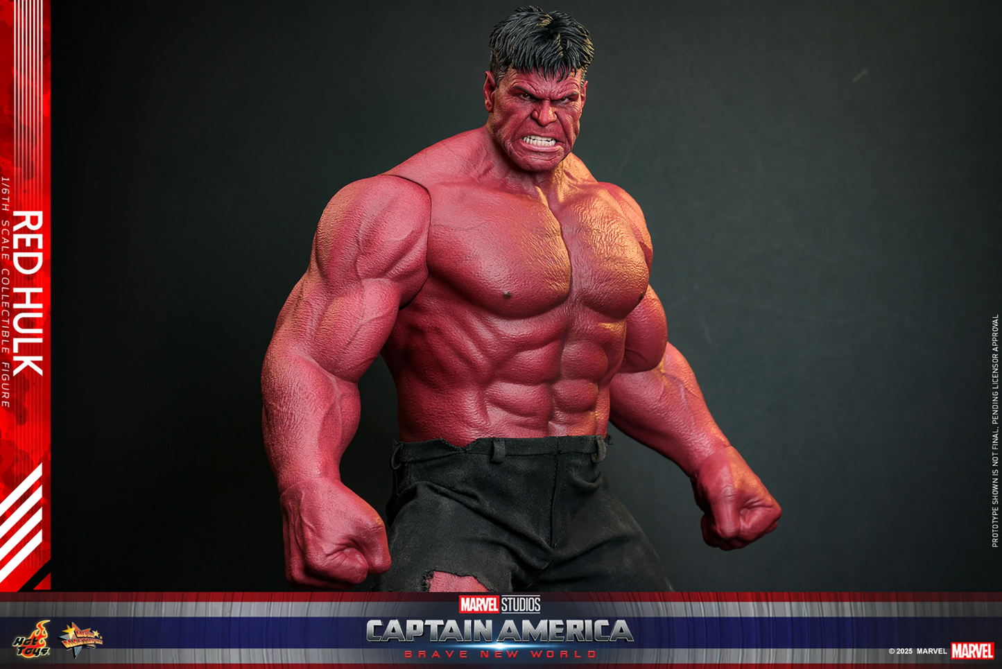 Red Hulk Sixth Scale Figure