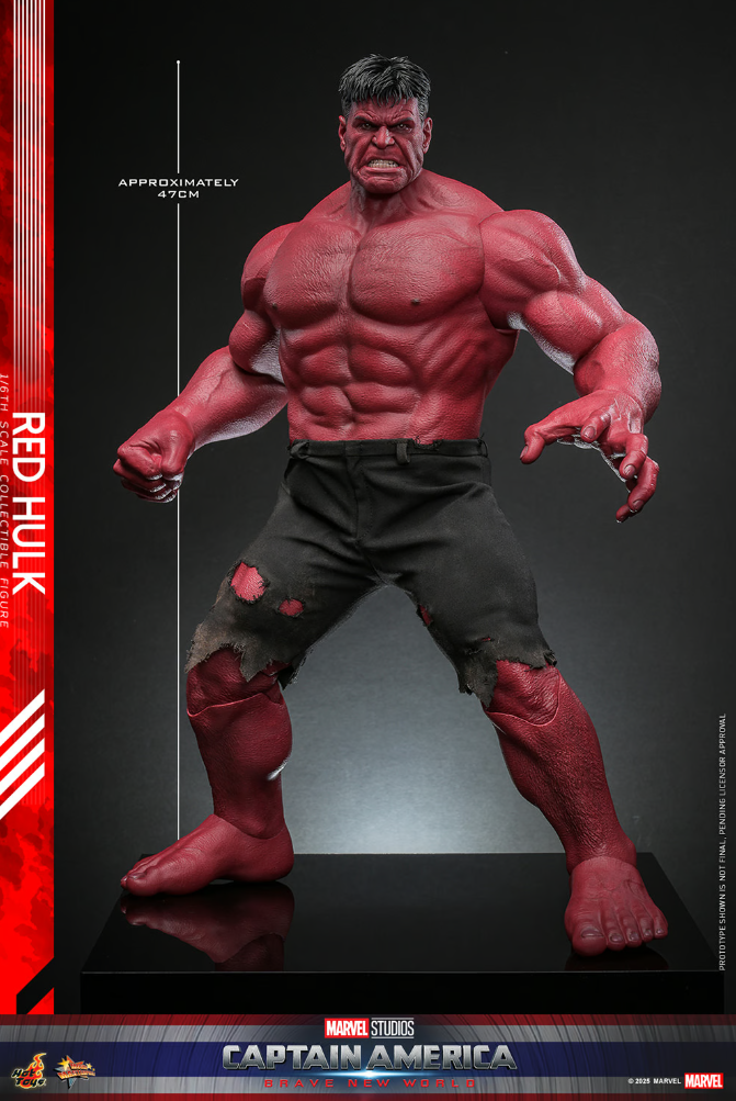 Red Hulk Sixth Scale Figure