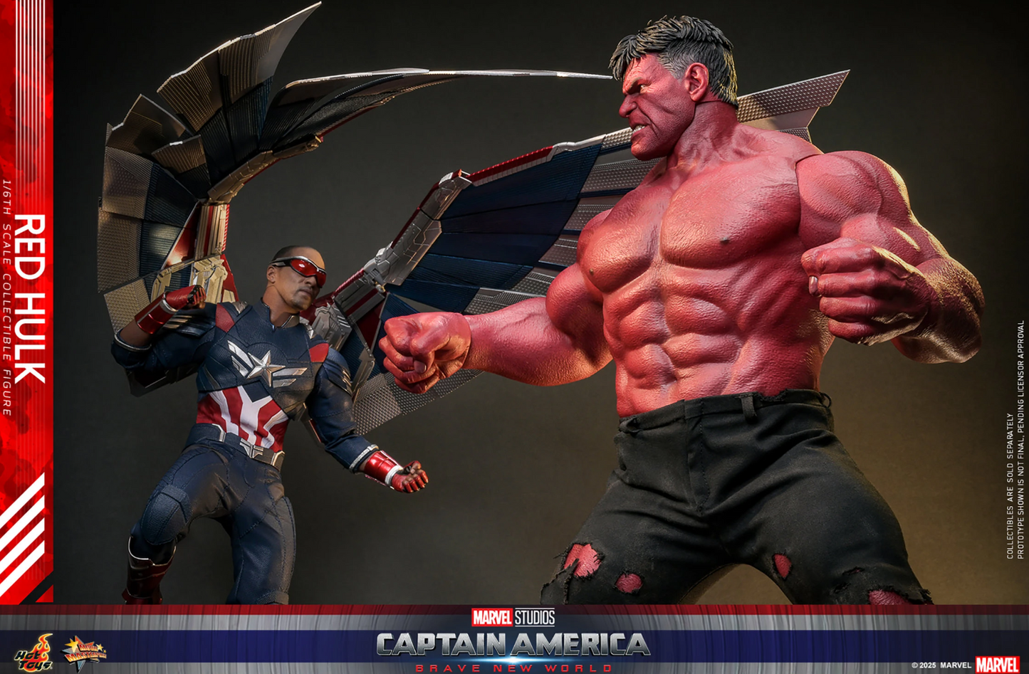 Red Hulk Sixth Scale Figure