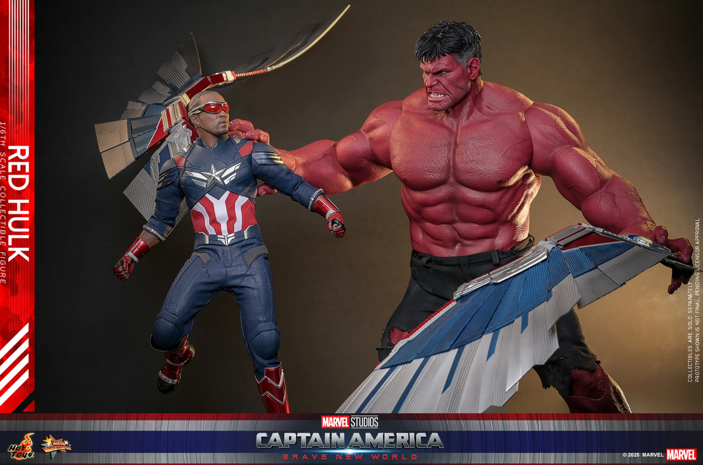 Red Hulk Sixth Scale Figure