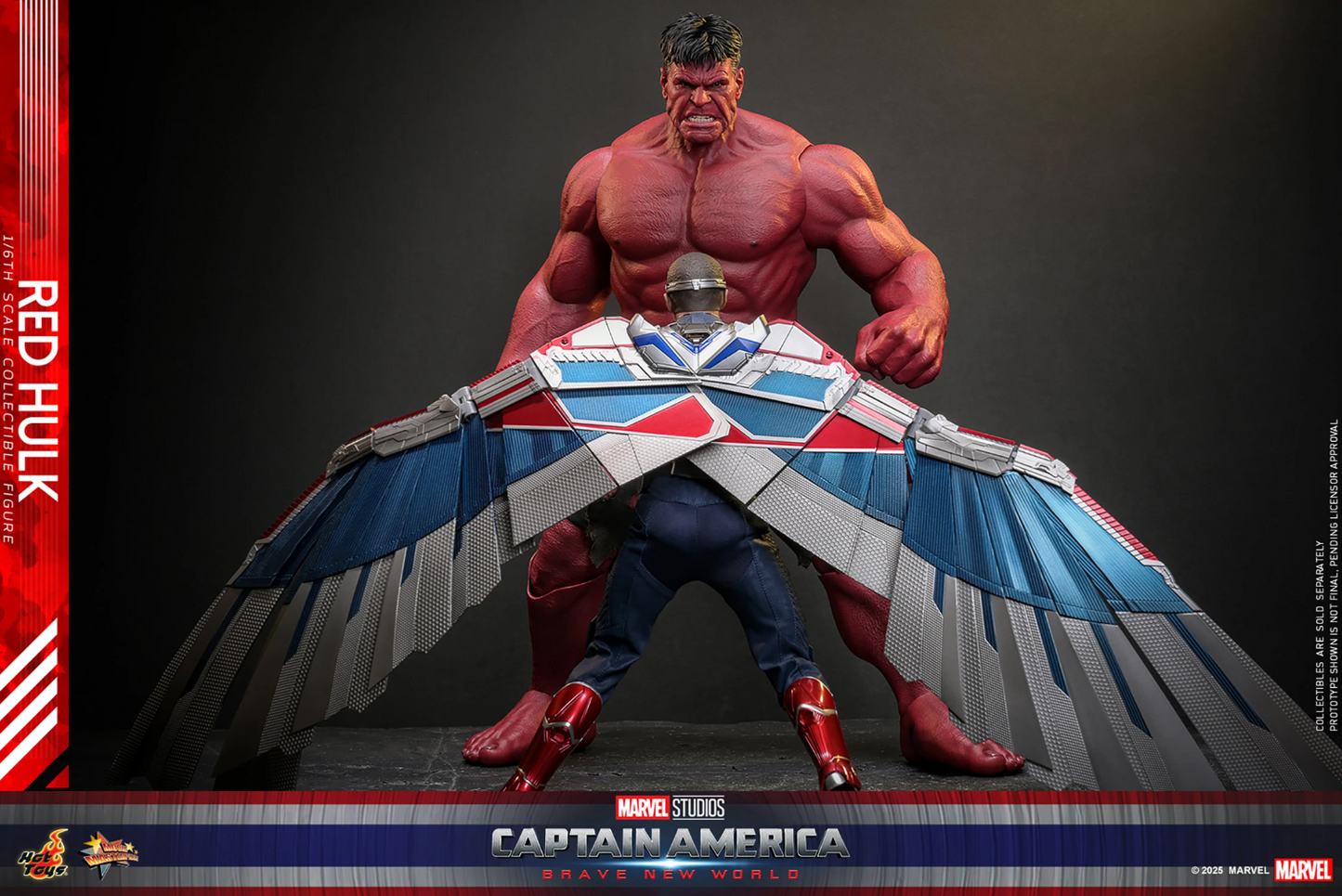 Red Hulk Sixth Scale Figure