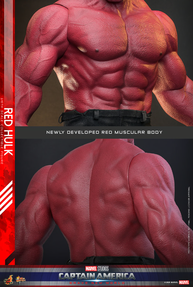 Red Hulk Sixth Scale Figure