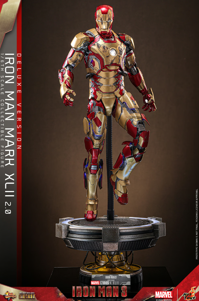 Iron Man Mark XLII (2.0) Deluxe Sixth Scale Figure