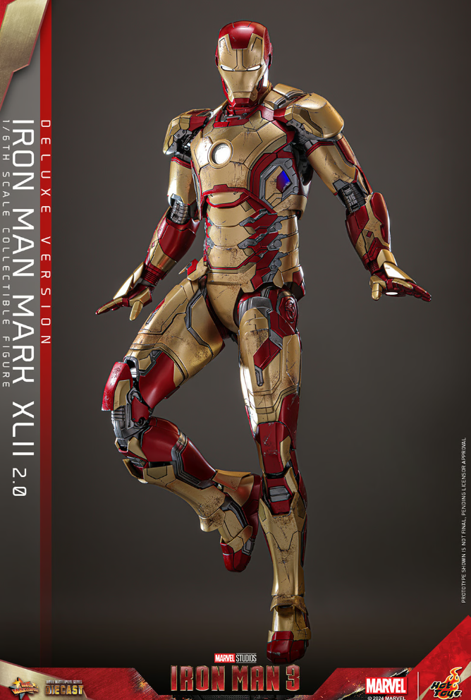 Iron Man Mark XLII (2.0) Deluxe Sixth Scale Figure