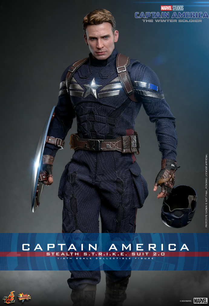 Captain America (Stealth S.T.R.I.K.E. Suit) 2.0 Sixth Scale Figure