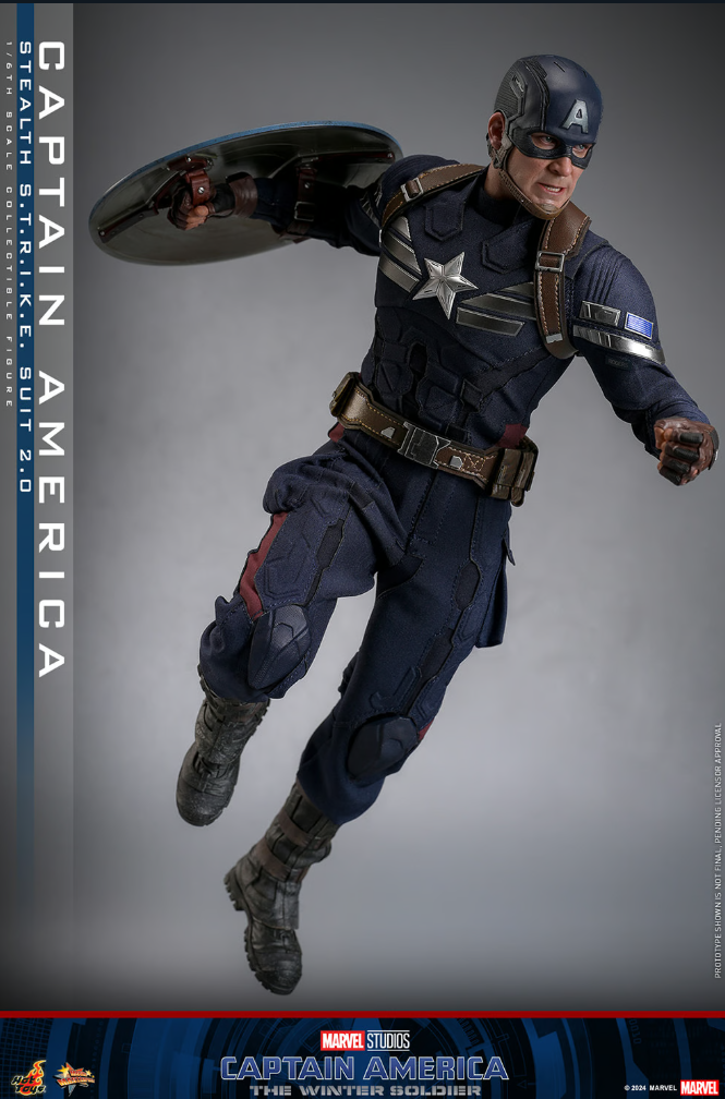 Captain America (Stealth S.T.R.I.K.E. Suit) 2.0 Sixth Scale Figure