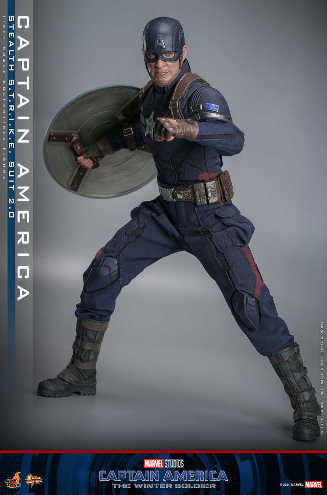Captain America (Stealth S.T.R.I.K.E. Suit) 2.0 Sixth Scale Figure