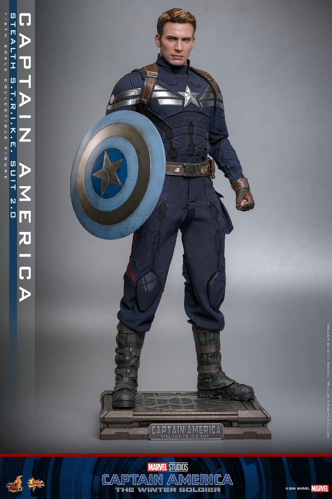 Captain America (Stealth S.T.R.I.K.E. Suit) 2.0 Sixth Scale Figure