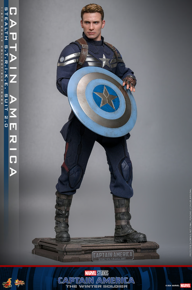 Captain America (Stealth S.T.R.I.K.E. Suit) 2.0 Sixth Scale Figure