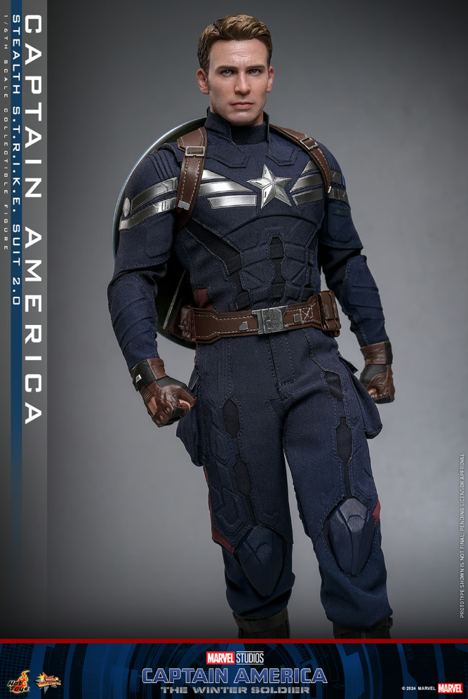 Captain America (Stealth S.T.R.I.K.E. Suit) 2.0 Sixth Scale Figure
