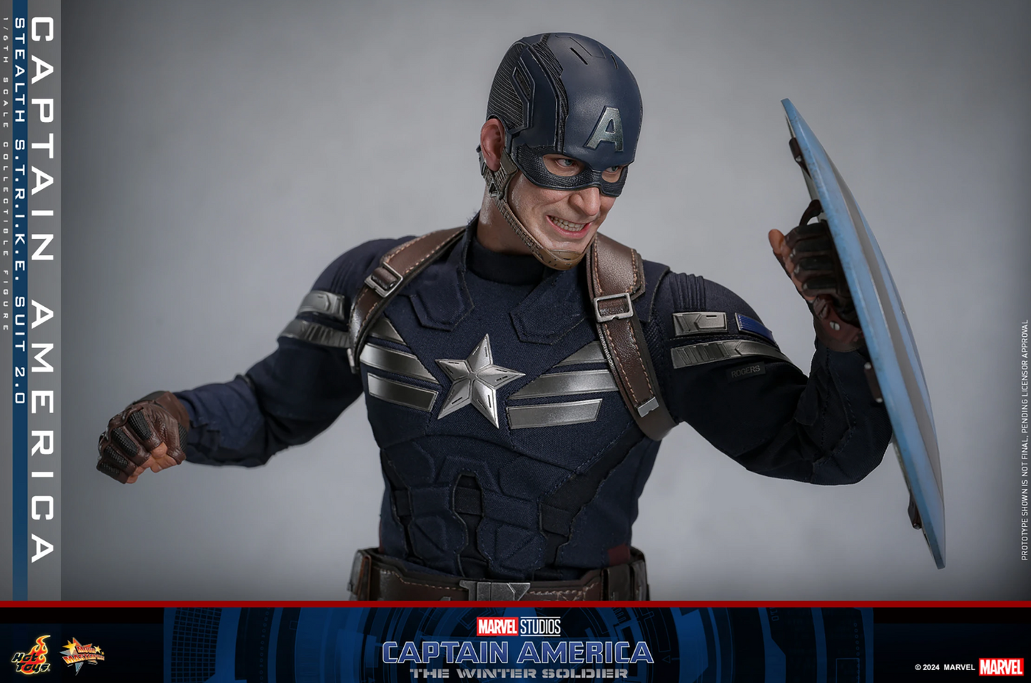 Captain America (Stealth S.T.R.I.K.E. Suit) 2.0 Sixth Scale Figure