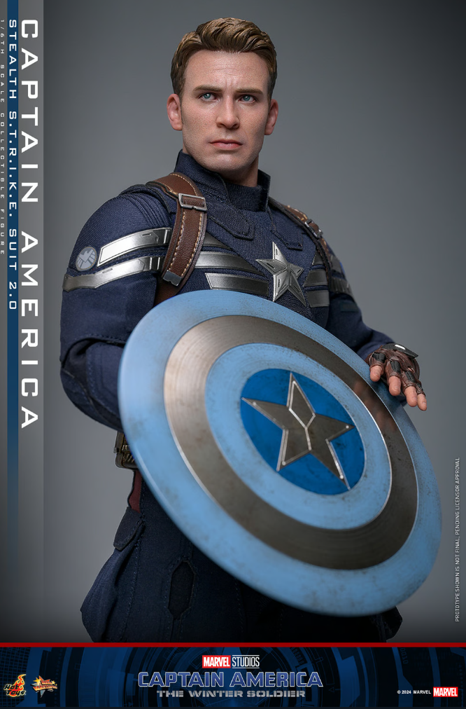 Captain America (Stealth S.T.R.I.K.E. Suit) 2.0 Sixth Scale Figure